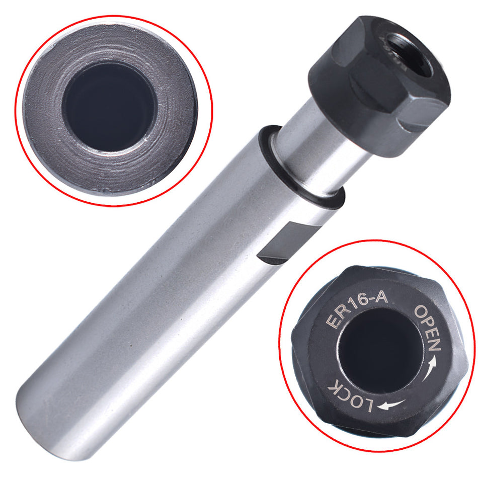 ER16A 100L C1" Straight Shank Collet Chuck Toolholder For CNC Milling Lathe