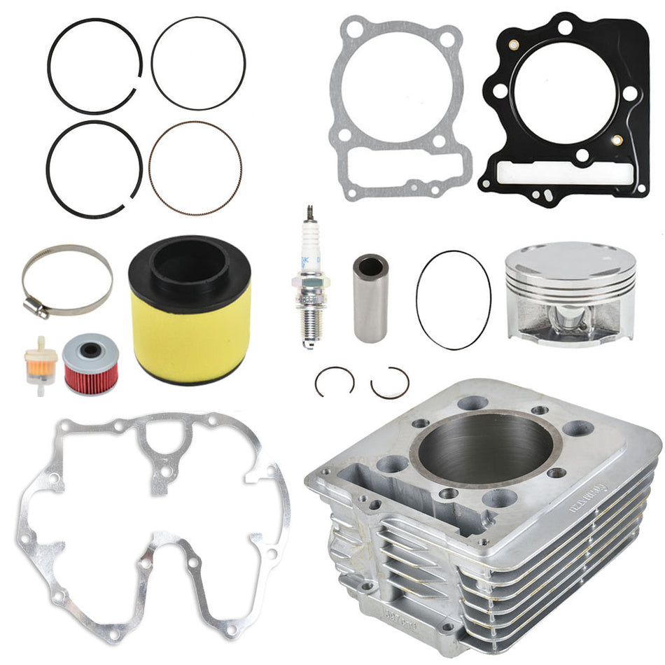 Cylinder Piston Rings Top End Kit For Honda Trx400ex 1999-2008 Big Bore