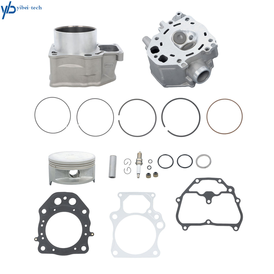 Cylinder Head + Cylinder + Rebuild Kit For Honda TRX500 2009-2024 12200-HP7-A01