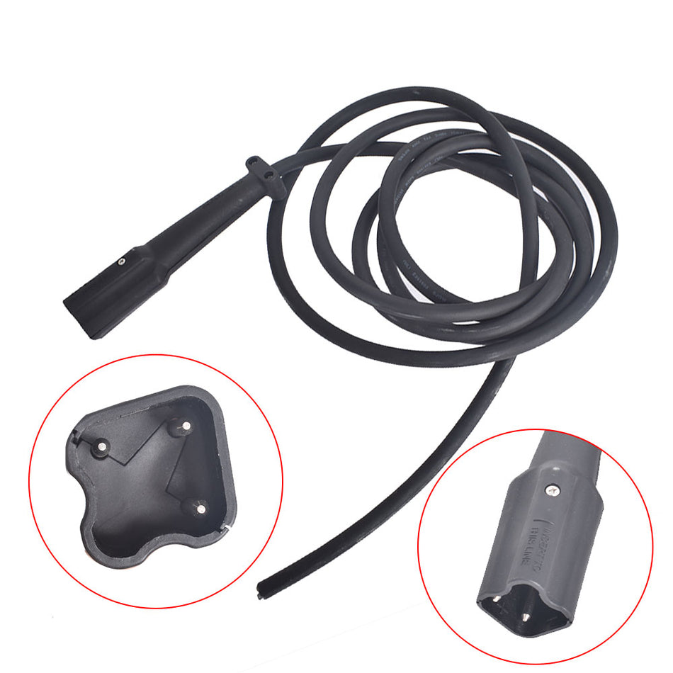 48V 3-Pin Charger Plug Connector Power Cord For Yamaha Golf Cart  2007+