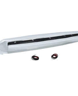 Labwork Upper Hood Bulge Molding Grille Trim For 2014-2021 Toyota Tundra Plastic