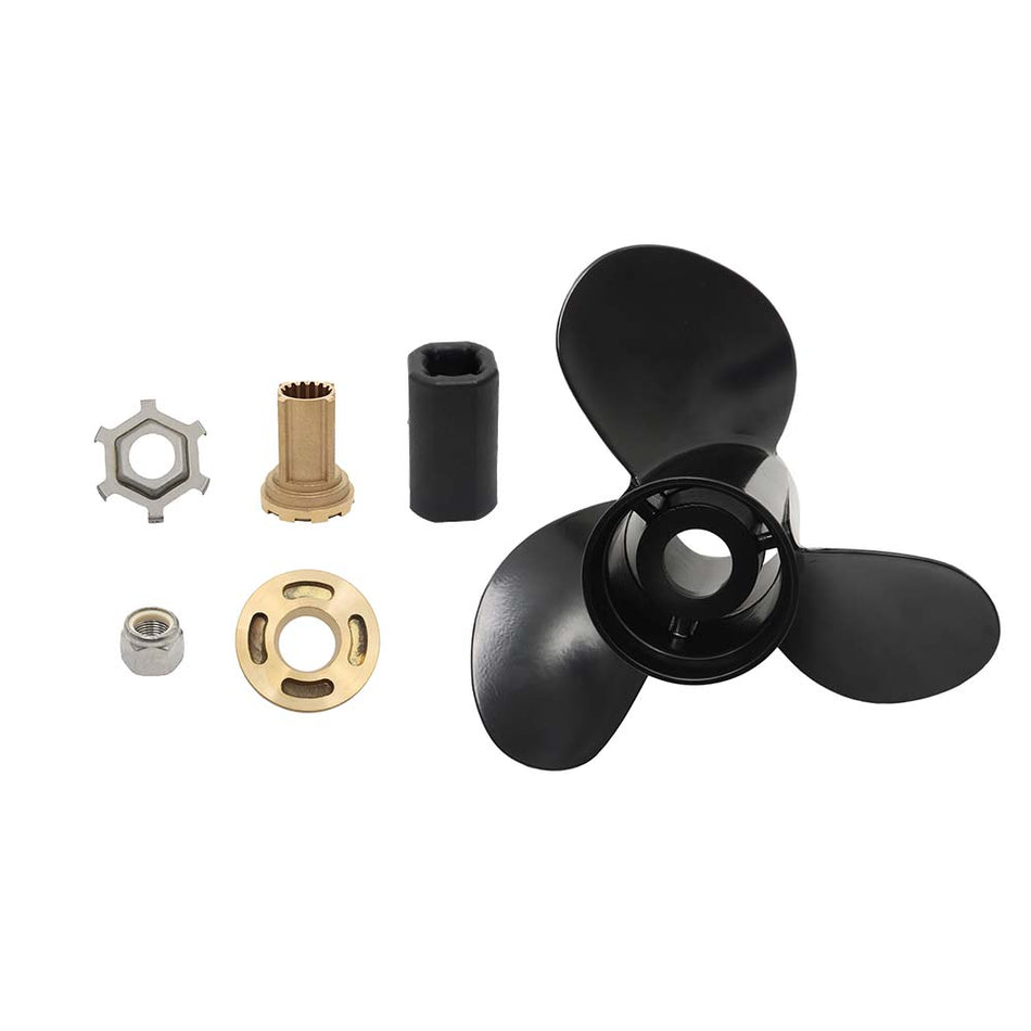 48-77344A45 New Aluminum Outboard Propeller 13 1/4 x17 For Mercury 40 -140HP