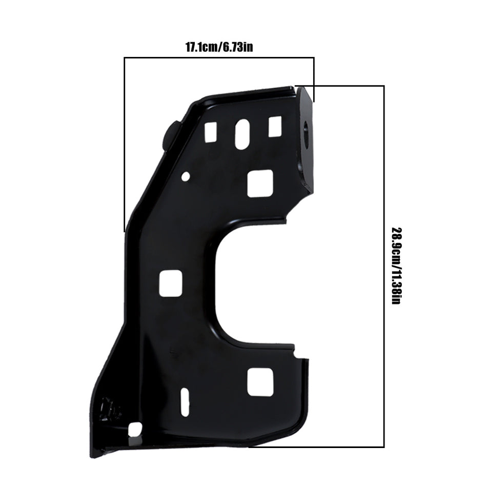 Labwork Front Bumper Bracket Set Inner For 2019-2021 Silverado1500 Black