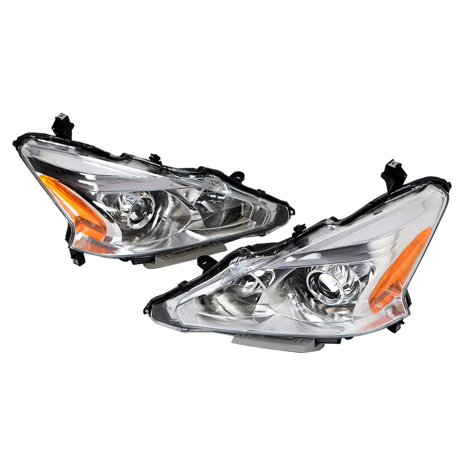 Labwork Right&Left Side Headlights ForAltima 4Door Sedan 2013-2015 Halogen Type