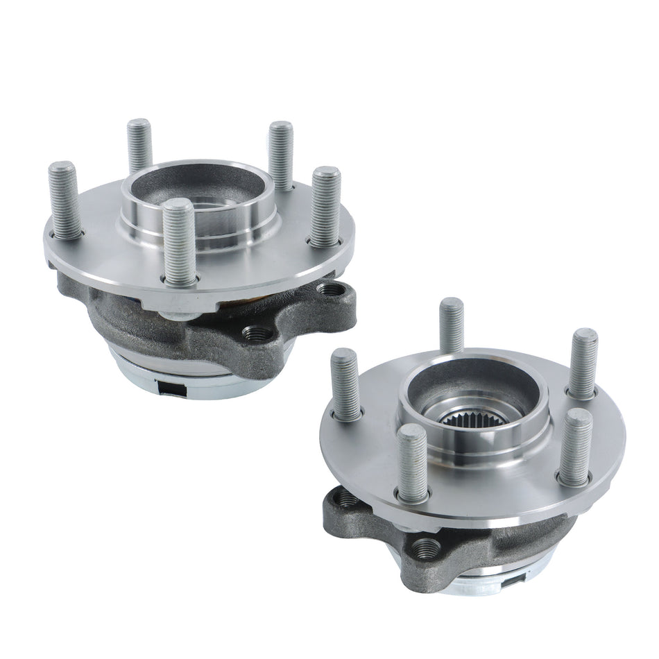 Labwork Front Wheel Hub Bearing 2PCS For 2003-2007 Nissan Murano 2004-2009 Quest