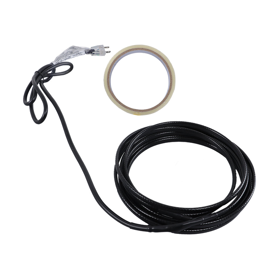 Heat Tape For Pipe Freeze Protection For Water Pipes Heating Cable 16 Feet 120V