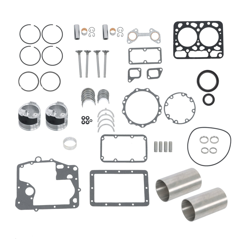 Compatible for Kubota Z600 ZB600 Engine B4200 Tractor Overhaul Rebuild Kit