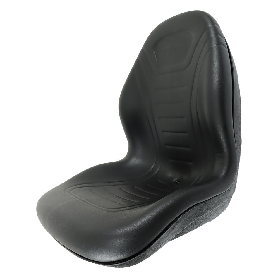 Black Skid Steer Bucket Seat For John Deere 240 250 315 328D 332 7775