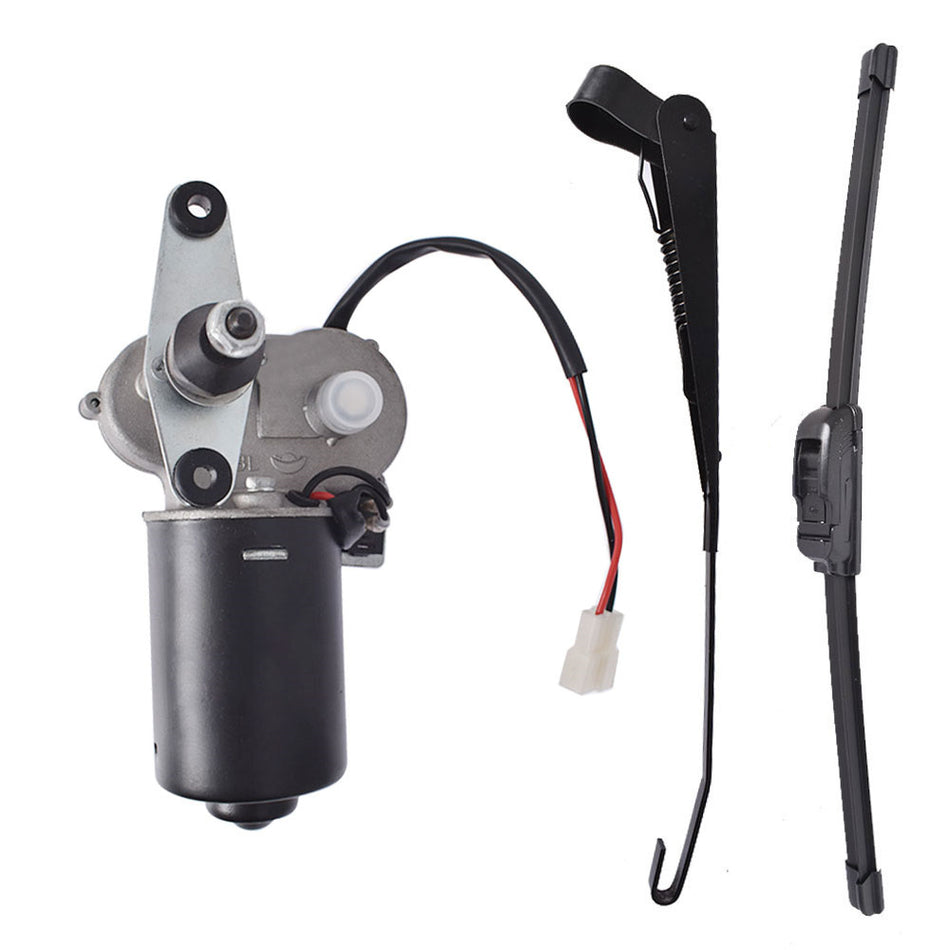 UTV 12V Electric Windshield Wiper Motor Kit for Polaris RZR Kawasaki US