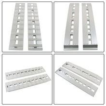 Load image into Gallery viewer, Labwork 60''x12'' 6500Lbs 1 Pair Aluminum Ramps Car Trailer Truck Ramps Hook End