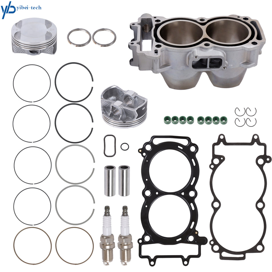 93mm Cylinder Piston Gasket Kit 3022278 For Polaris RZR XP 900 2011-2013