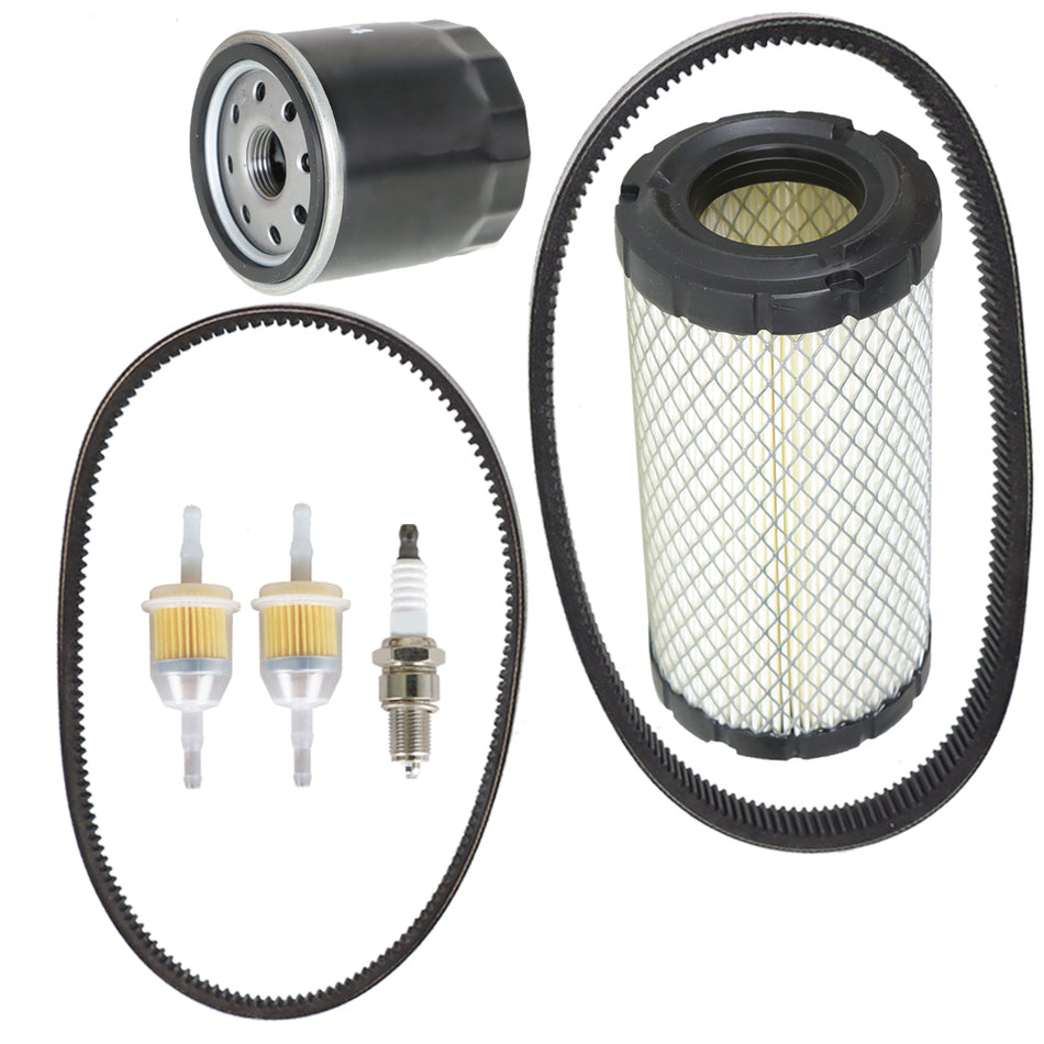 Tune Up Kit Belts For Club Car Precedent Golf Cart 04+ W/ FE350 Kawasaki motor