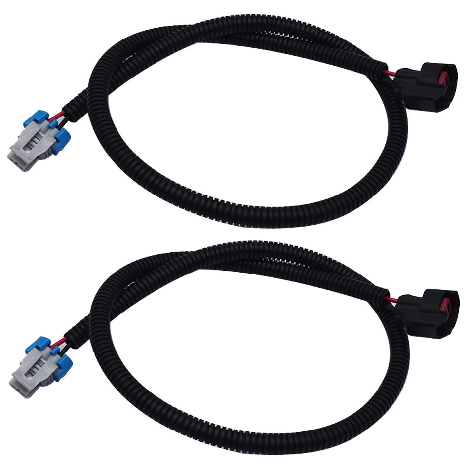 Labwork 2xFuel Injector cylinder connecter plugs For 12-13 Polaris Ranger XP 800