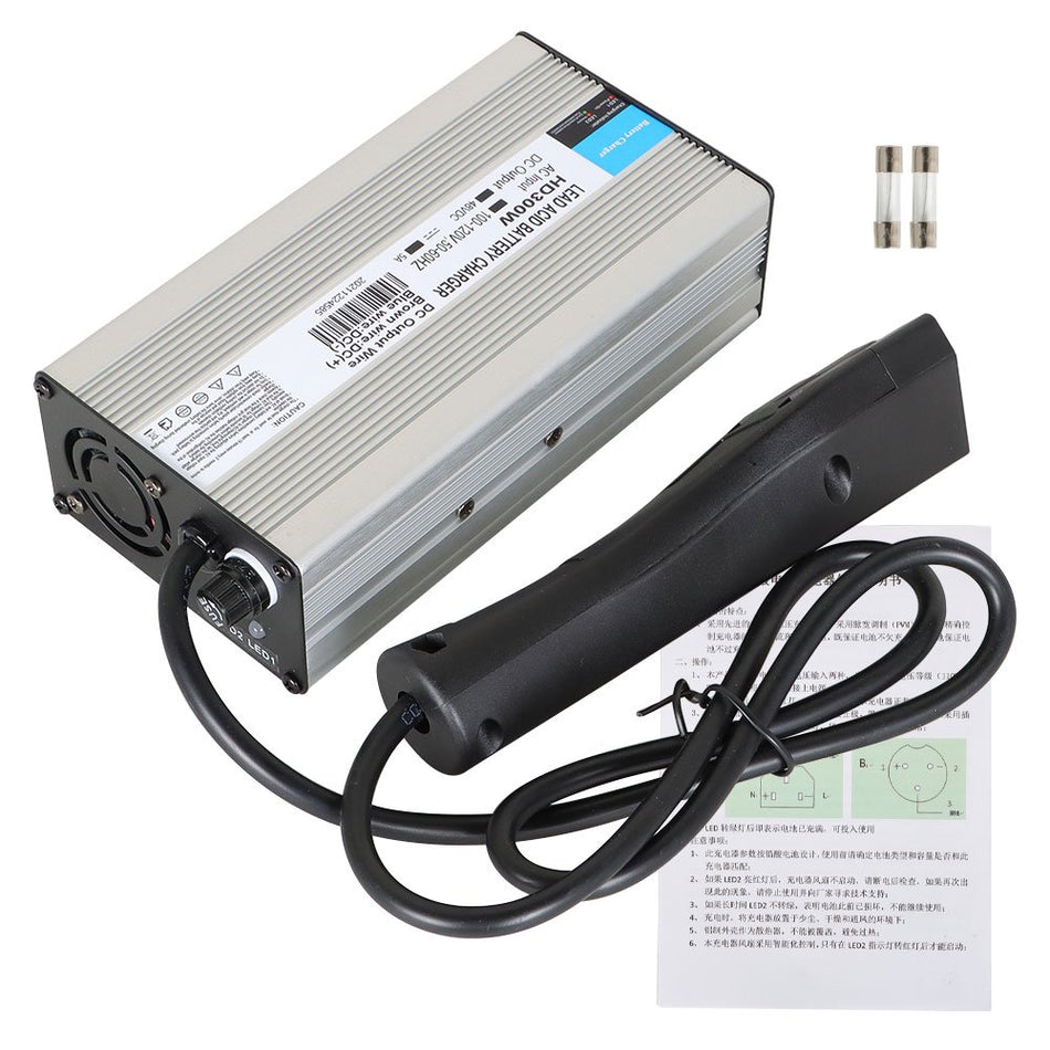 48V For EzGo RXV Golf Cart Battery Charger 48 Volt Ez-Go RXV 617615 Style Plug