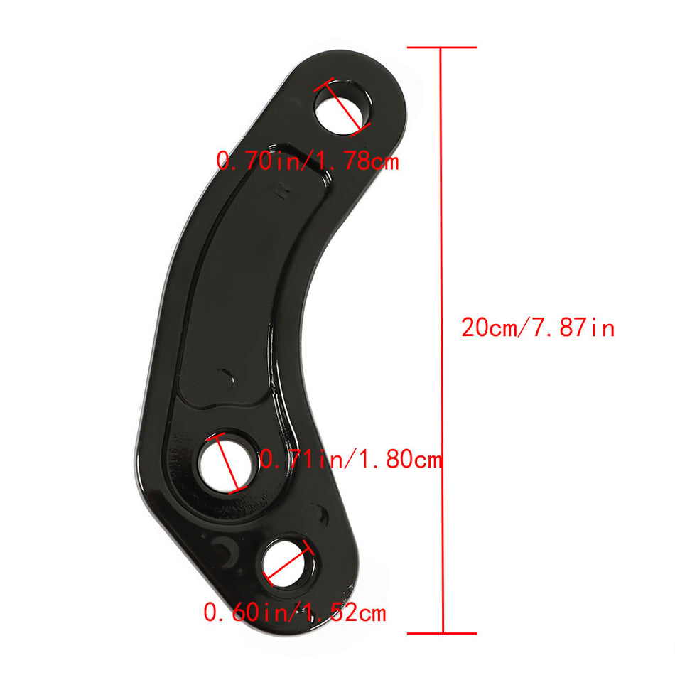 For Peterbilt 379 378 Hood Pivot Hinge Bushing Mount Bracket Kit 13-04626