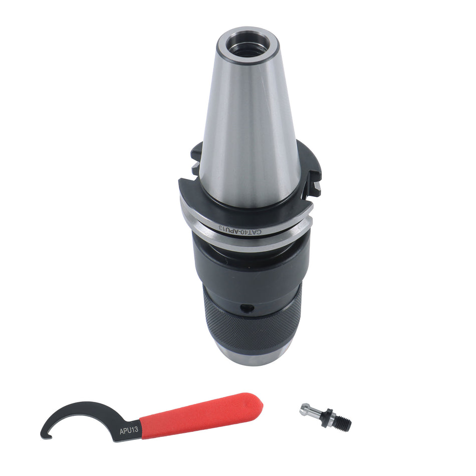 CAT40 Collet Chuck CNC Keyless Drill Chuck 1/2'' for HAAS CAT40 APU13 NEW