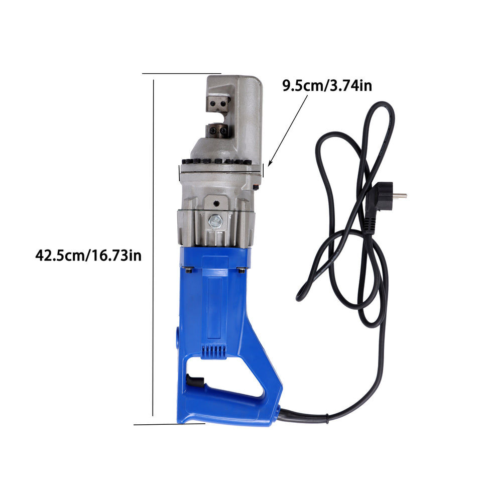 Electric Hydraulic Rebar Cutter RC-16 900W Motor 5/8" Cutting Range with Case