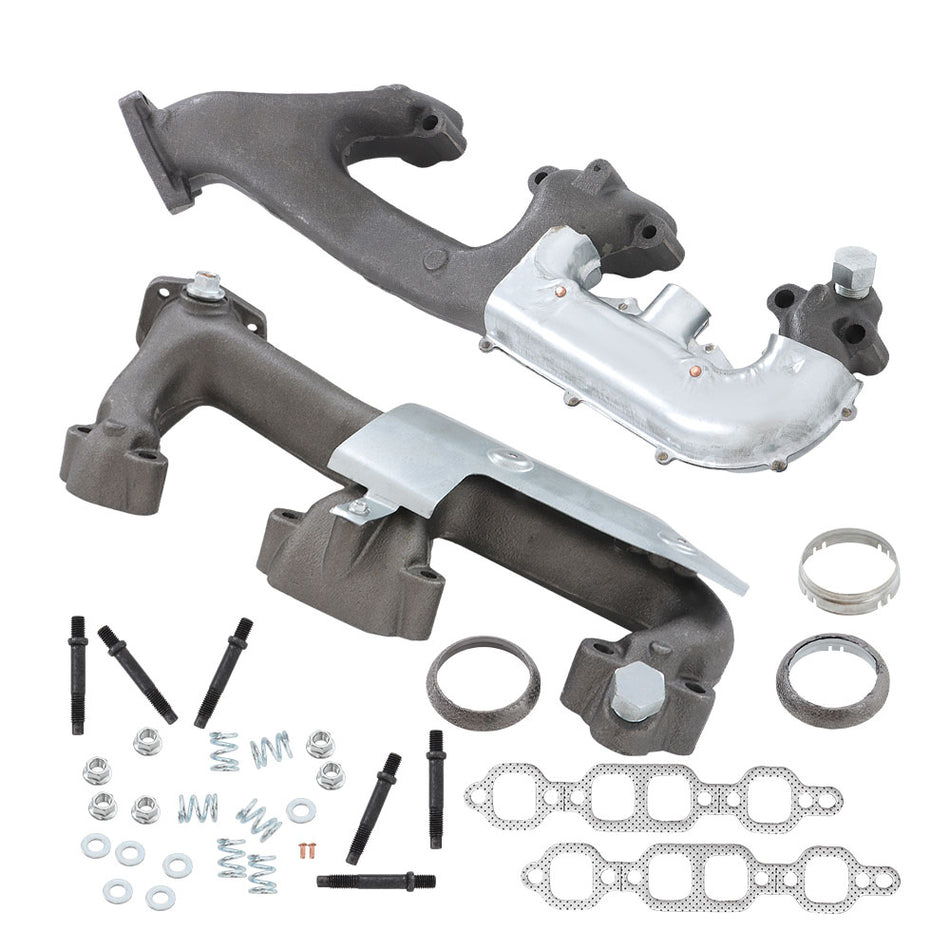 Labwork Left & Right Exhaust Manifold Kit For 1992-1995 Chevrolet C1500 Suburban