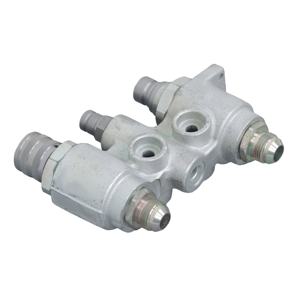 7246783 4BD4FH 48mm Hydraulic Coupler Manifold Block Assy Compatible For Bobcat