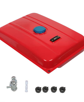 Mower Universal 6.6 Gallon Secondary Gas Tank Generator Petcock Filter Gauge Cap