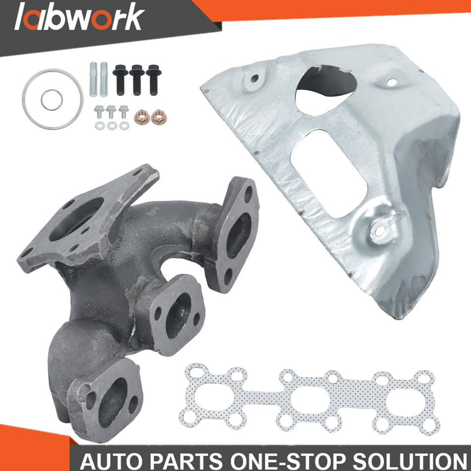 Labwork Rear Exhaust Manifold w/ Gasket for Nissan Altima Murano Quest INFINITI
