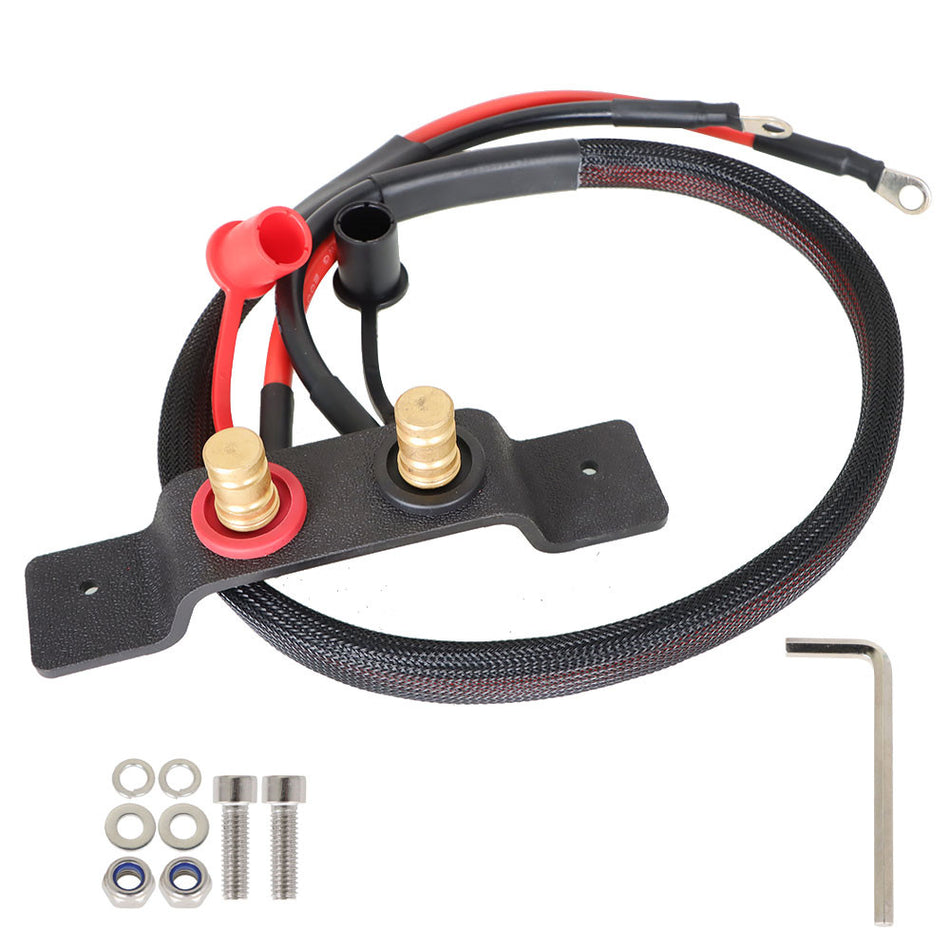 50in 11.68mm Battery Jump Post Terminals Relocation Kit For Can Am X3 Models
