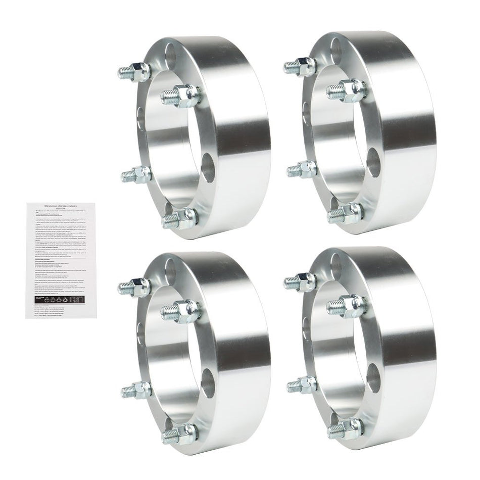 4× 2 Inch 4x156mm Wheel Spacers 131mm 12x1.5 For 2015+ Polaris RZR Trail 900