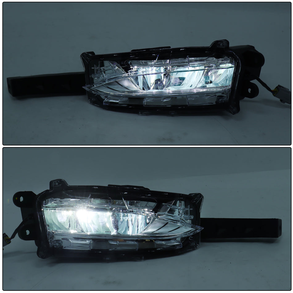 Labwork LED DRL Fog Lights Lamp For 2020-2022 RX350 RX450h Passenger+Driver Side