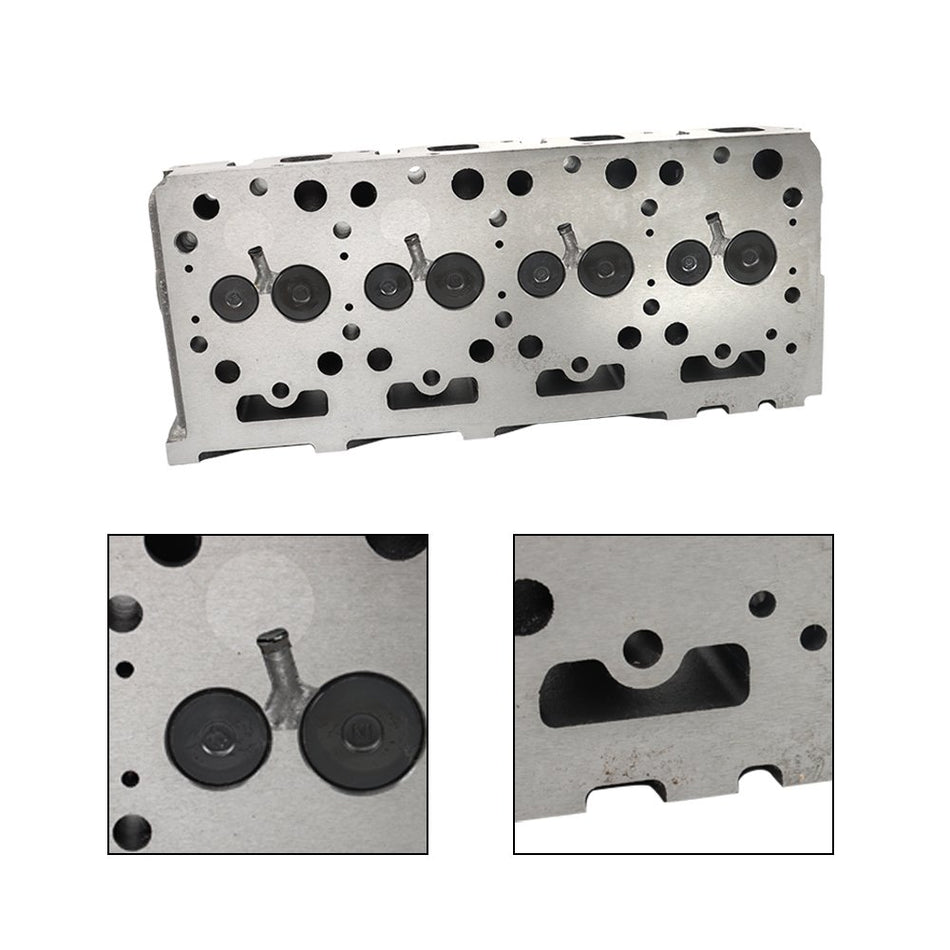 New For Kubota V1902 Cylinder Head Bobcat 231 Complete L3350 17345-03040