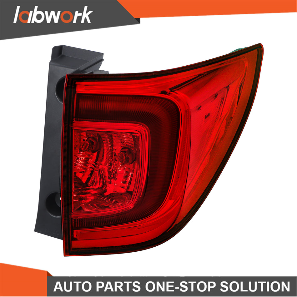 Labwork Tail Lights For 2016-2018 Pilot/2022-2023 Passport LED Outer Passenger