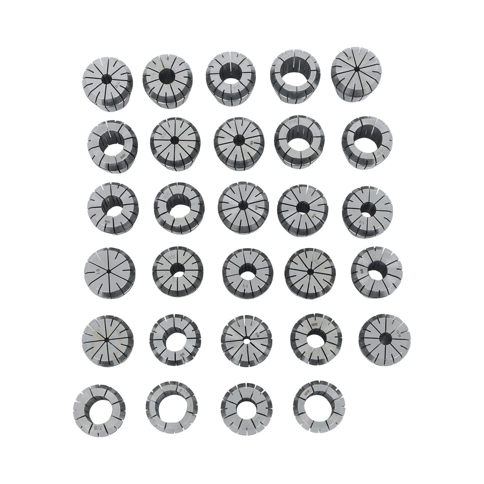 29PCs ER40 Collet Set Spring Collets Chuck 1/8"-1"For CNC Milling Lathe NEW