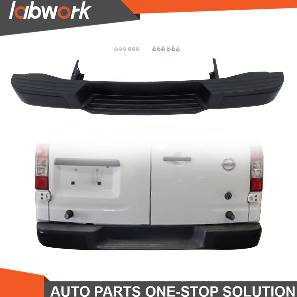 Labwork Rear Bumper Assembly For Nissan NV1500 NV2500 2012-2021 Primered Steel