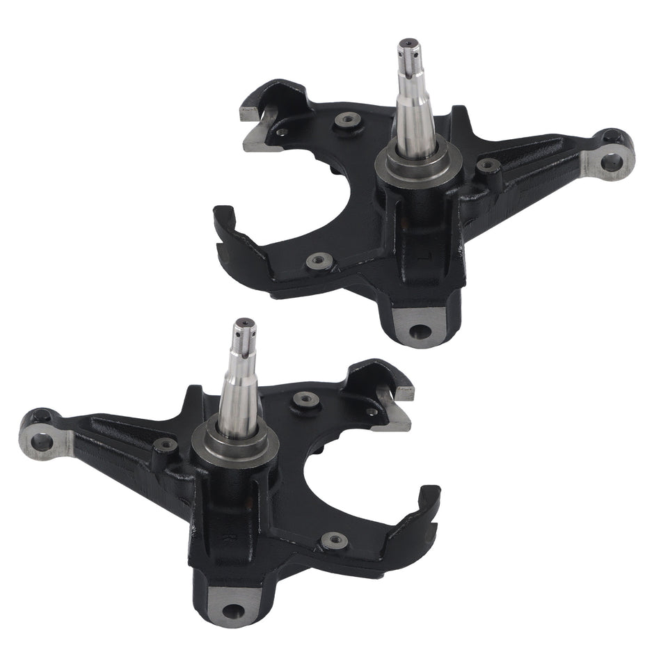 Labwork 3" Drop Spindles Lowering Kit 1" Rotor For Chevrolet C10 Pickup 1973-74