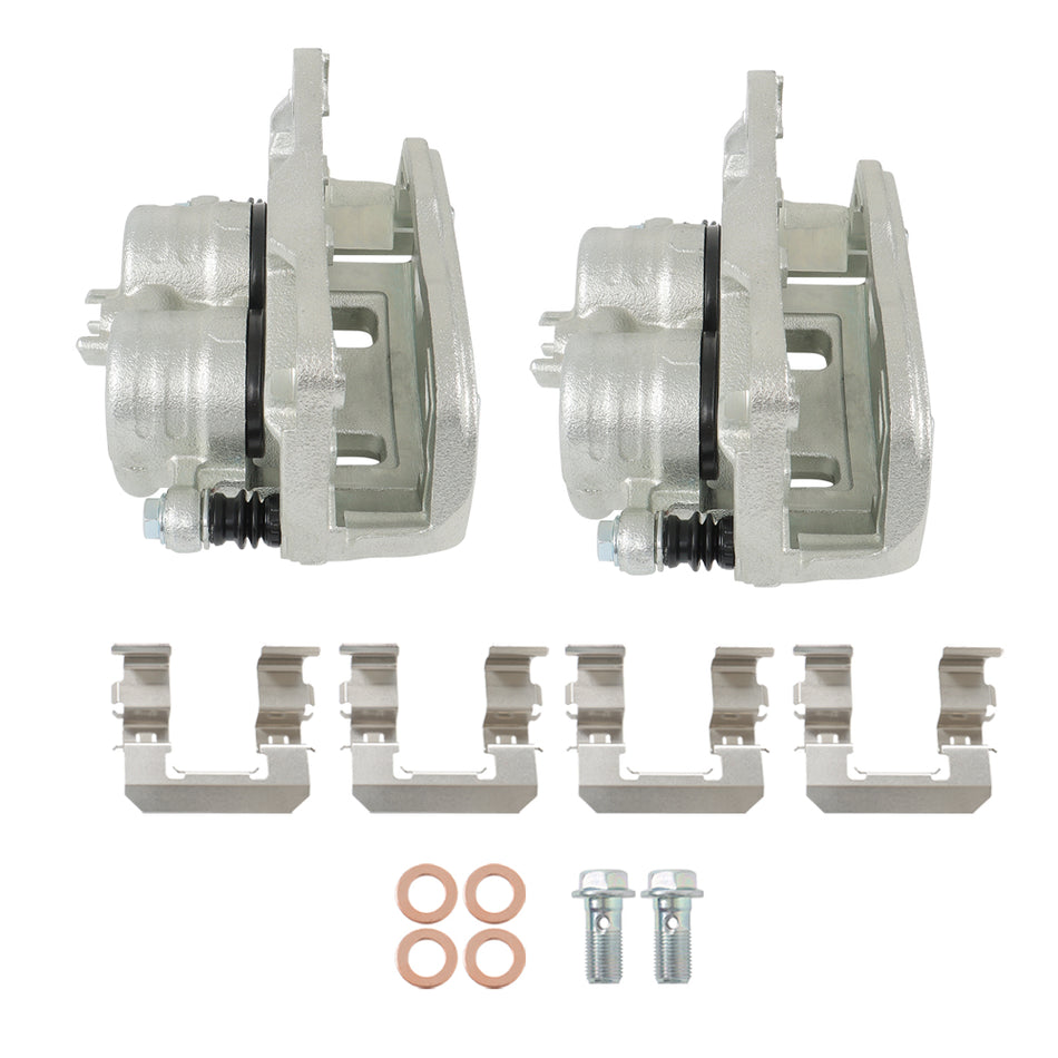 Labwork Front Brake Calipers For 2003-2018 Subaru Forester w/ Bracket