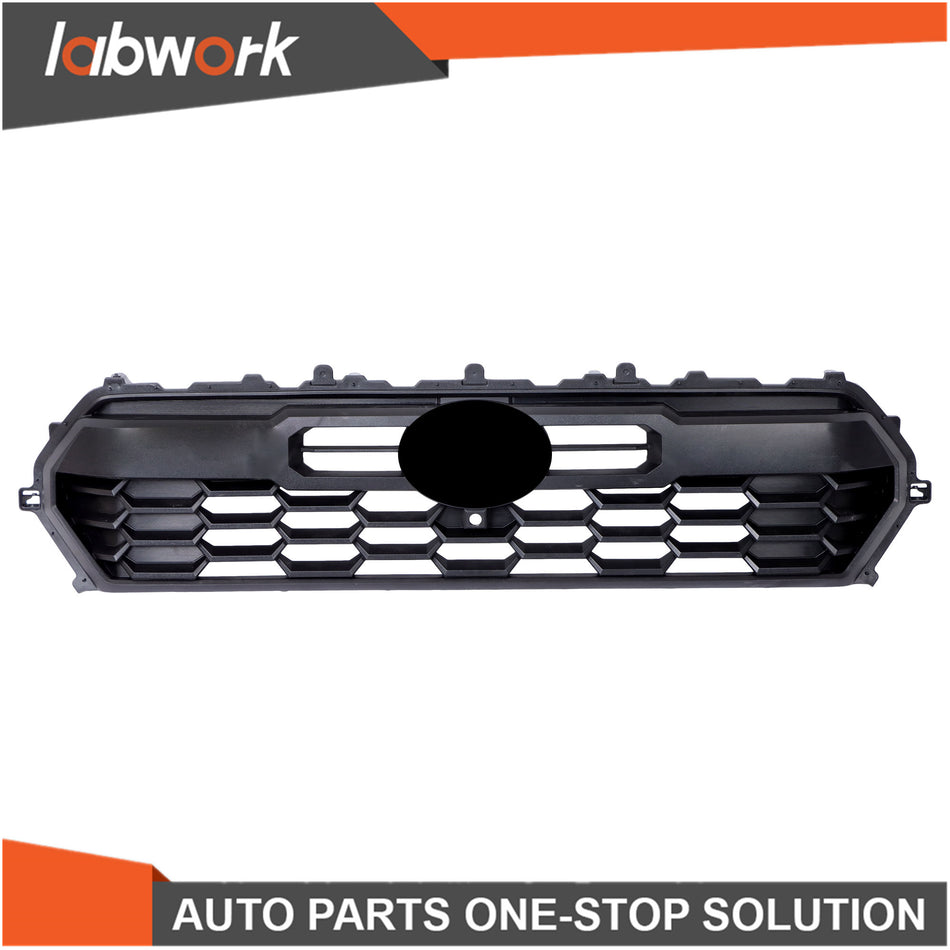 Labwork Front Upper Grille For Toyota Tacoma 2024-2025 Plastic With Camera Hole