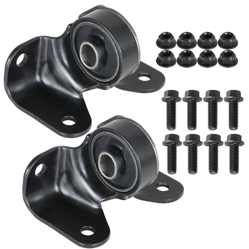 Labwork Front Torsion Bar Crossmember Mount 2Pcs For 99-07 Chevy Silverado GMC