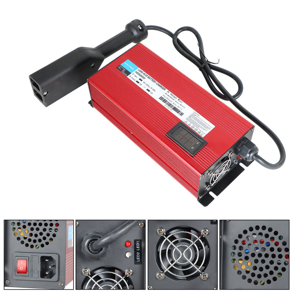 36 Volt 12 A "D" Style Plug Golf Cart Battery Charger For EzGo Club Car TXT