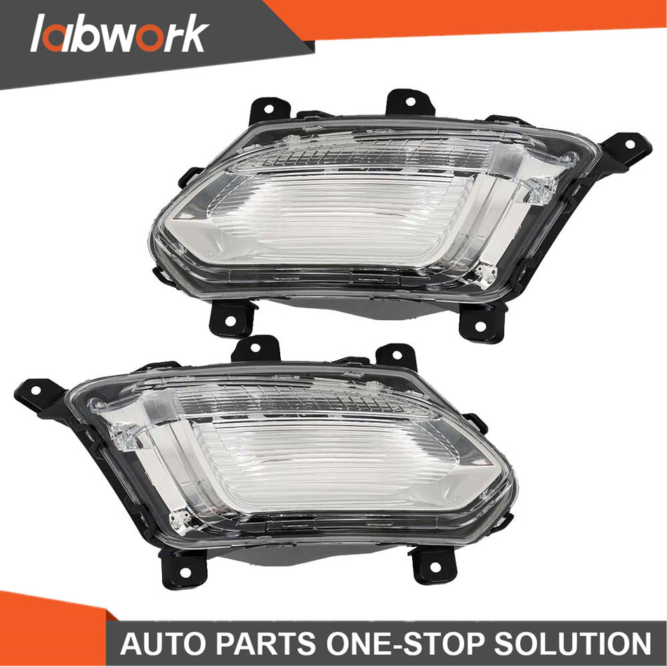 Labwork LED Bumper Fog Lights For 2016-2017  Chevrolet  Equinox L LT Left+Right