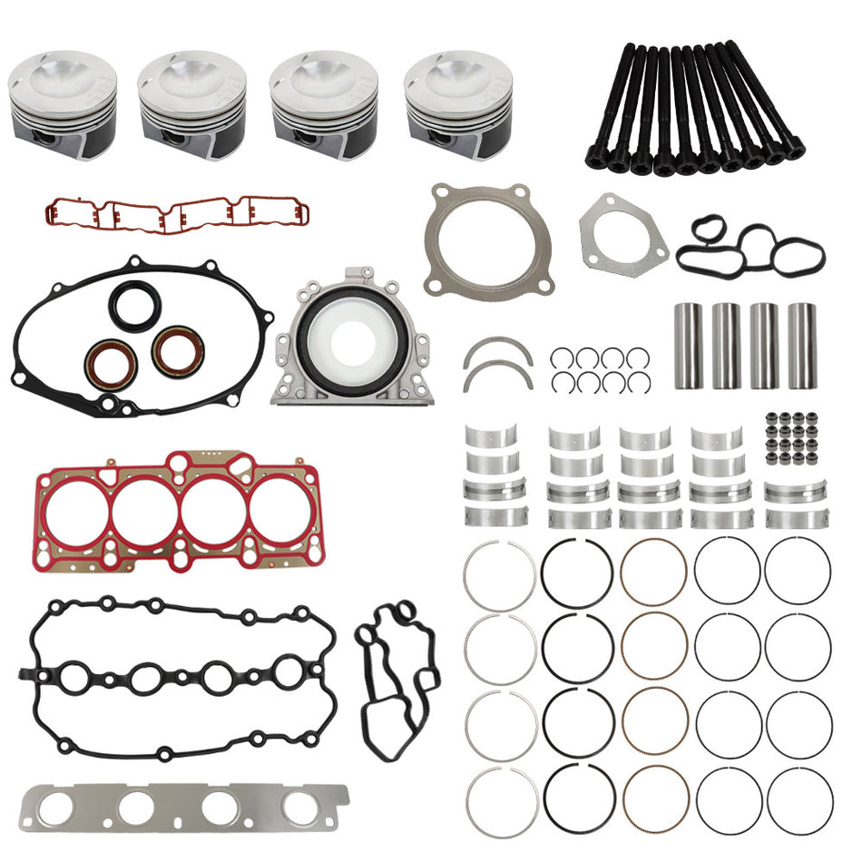 Labwork Engine Rebuild Overhaul Kit Piston Seal For Audi A4 VW 2.0 TFSI BWA BPY