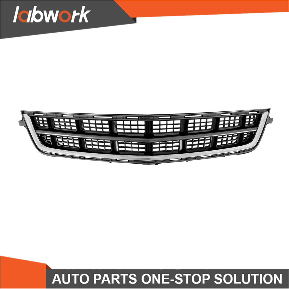 Labwork Front Bumper Radiator Lower Grille Matte For 2013-2014 Cadillac ATS