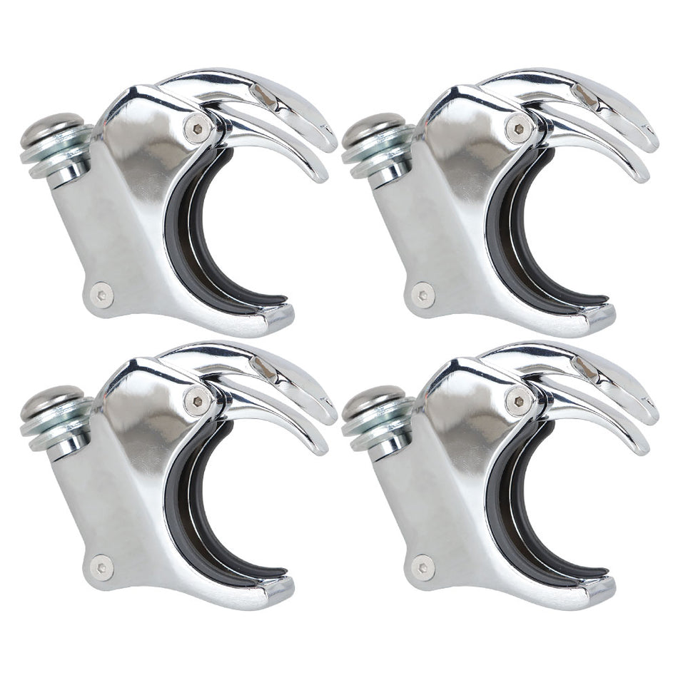 49mm 4PCS Windshield Windsreen Clamps For Dyna Super Wide Glide FXDB FXDF