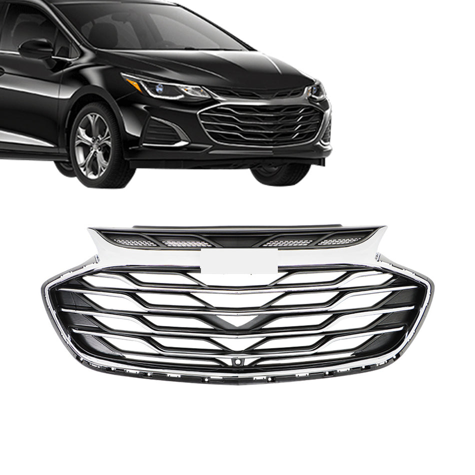 Labwork Black and Chrome Exterior Trim Grille For 19-20 Chevrolet Cruze 42679306