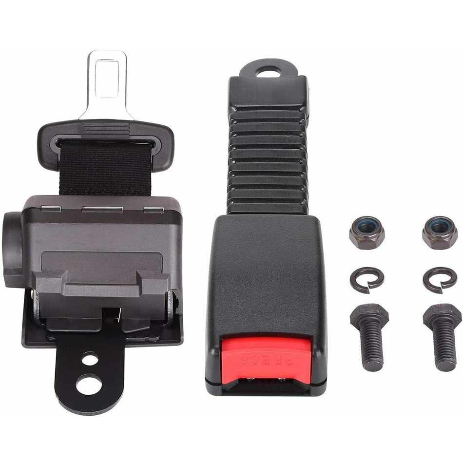 Fits For EZGO/Yamaha/Club Car 42' Golf Cart Seat Belts Lap Set Retractable