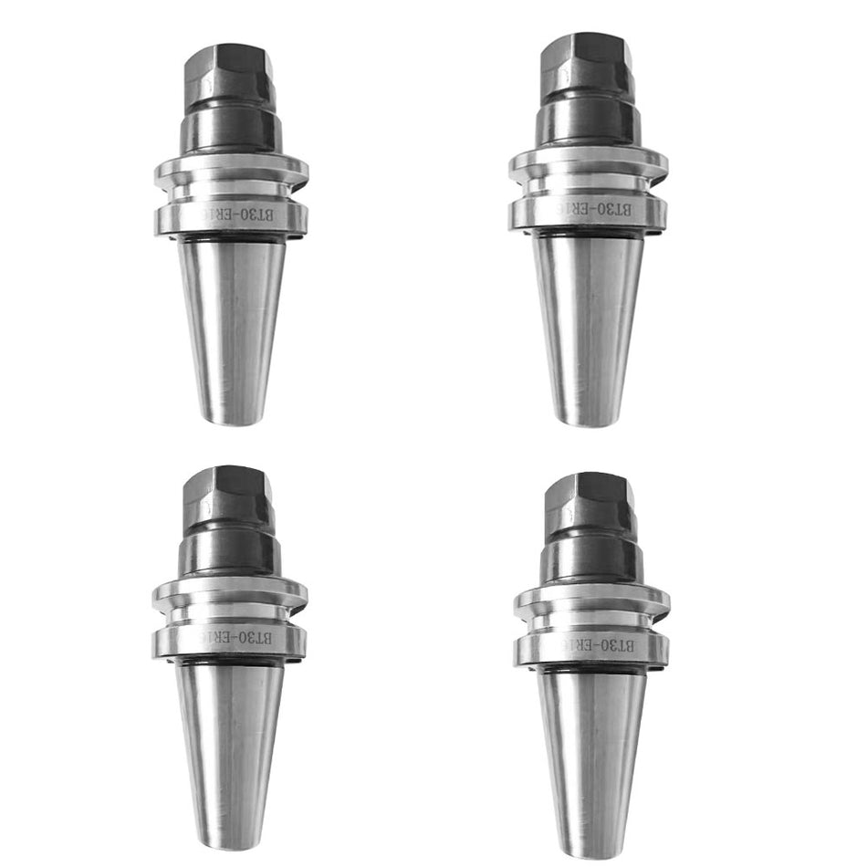 4 Chucks-Tool Holder BT30-ER16 Collet Chuck W. 70mm GAGE Length New