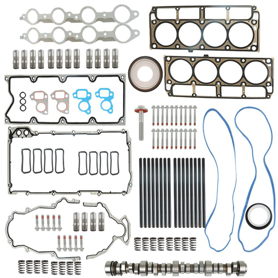 Labwork Sloppy Stage 2 Cam Lifters Pushrods Kit For LS1 4.8 5.3 5.7 6.0 6.2 LS