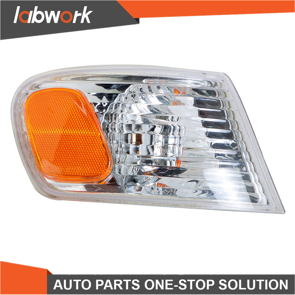 Labwork Corner Parking Turn Signal Light Lamp For 01-02 Corolla RH Side W/Bulb
