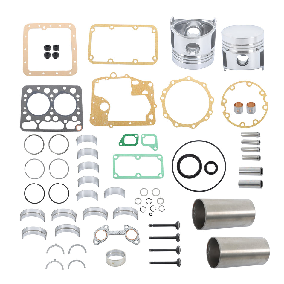 For Kubota Engine Z500 ZB500 Overhaul Rebuild Kit B5000 B5001 B5100 Tractor Part