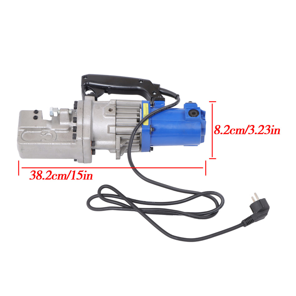 Portable Rebar Cutter RC-20, 3-3.5S Fast Cut, 3/4" Max Capacity (3/20" Min)