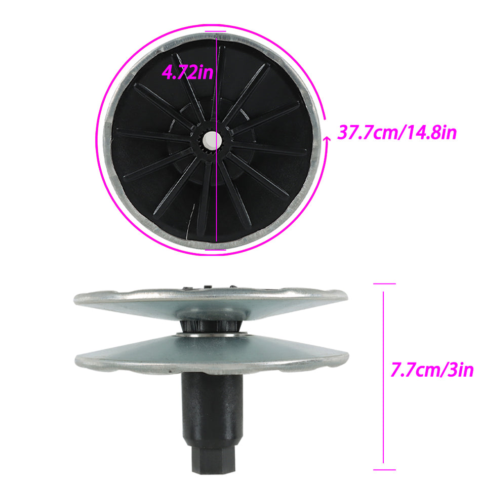 For John Deere Secondary Variator Belt Pulley Kit MIA12025 GT79244 MIA12482