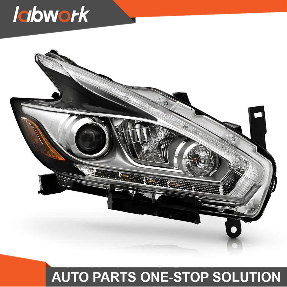 Labwork Headlight For 2015-2018 Nissan Murano Platinum LED Projector Headlamp RH